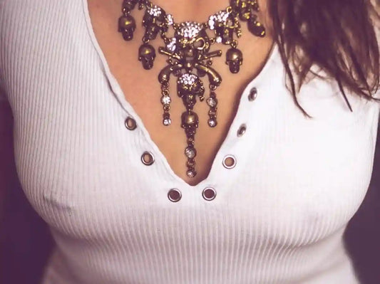 Nipple piercing jewelry increases a woman's elegance