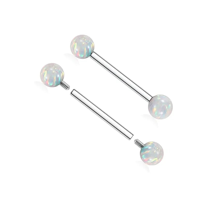 G23 Titanium Nipple Barbells Jewelry