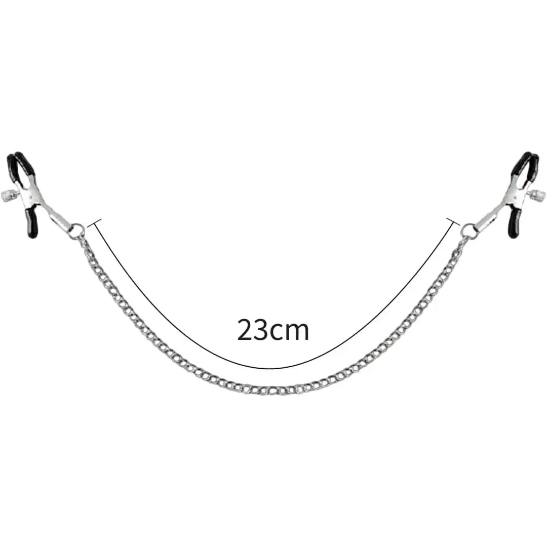 Nipple Clamps with Chain for Women Men 02