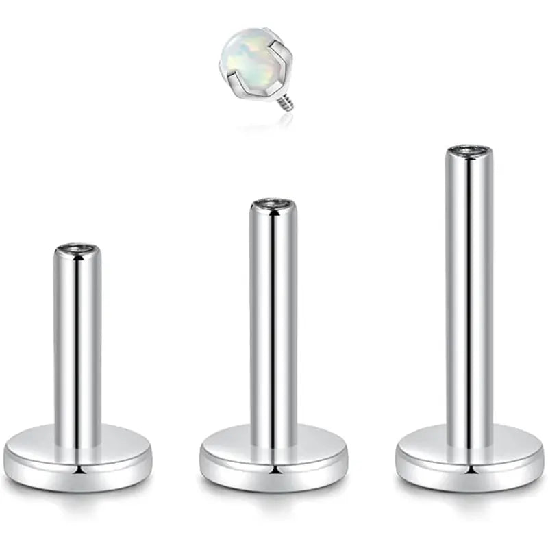 G23/3mm Opal Head+1.2*6/8/10/Base/Silver