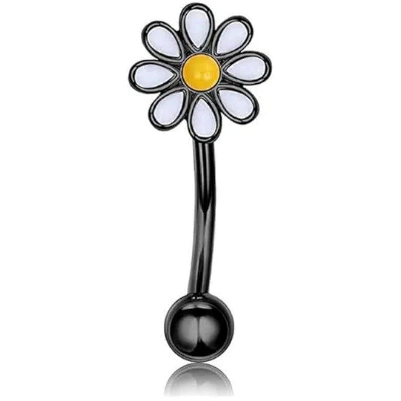 Daisy Eyebrow Piercing