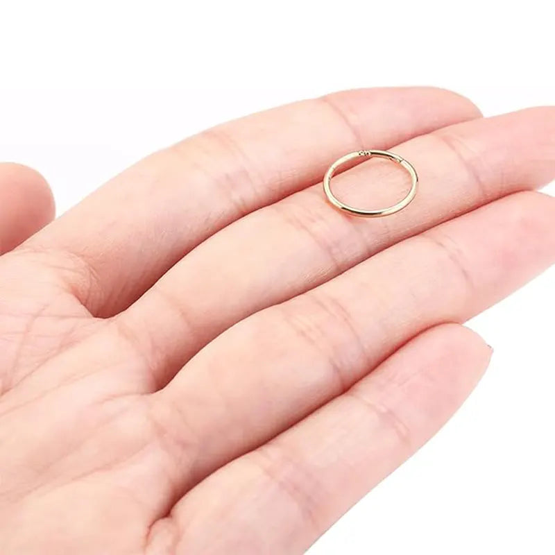 14K Pure Gold Basic Open Ring 1.2 Gold