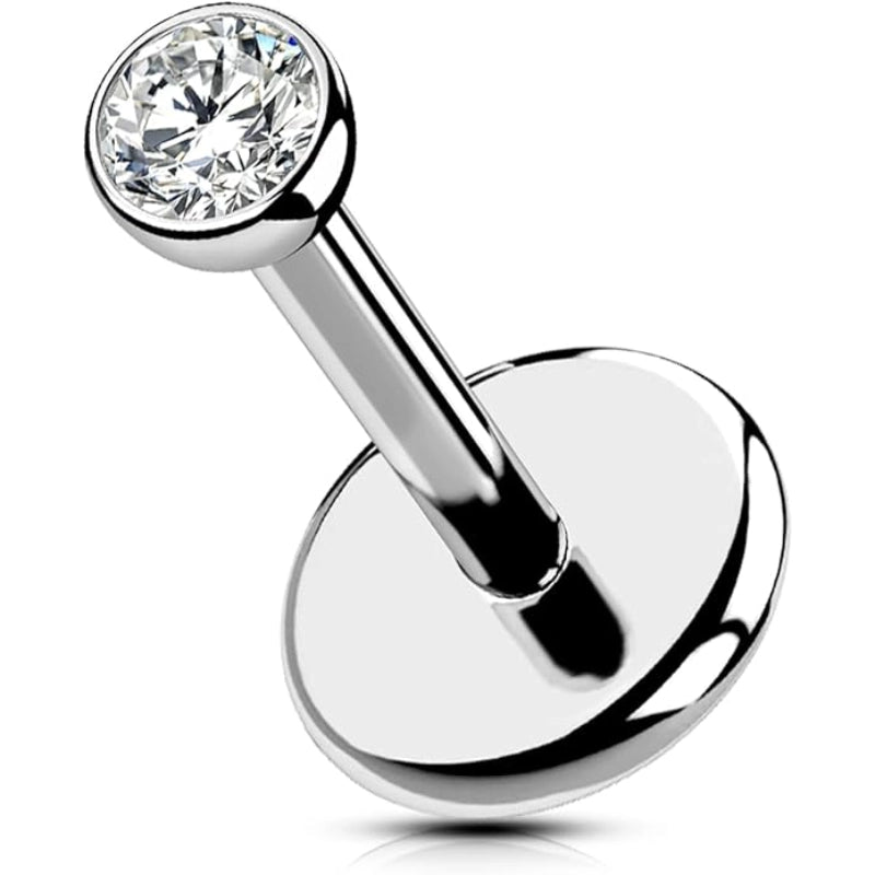 5mm Titanium Labret Stud