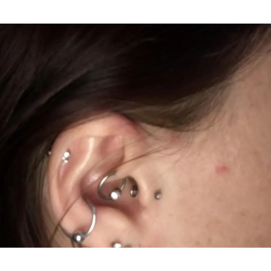 Bead Septum Lip Nipple Rings Ball Closure 1