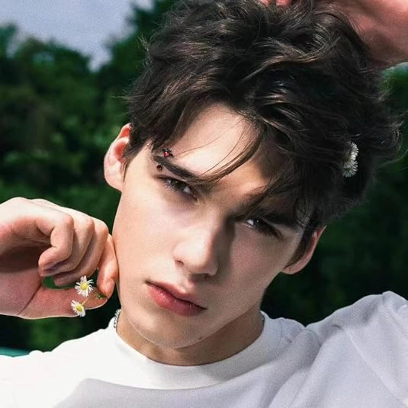 Black Bat Eyebrow Ring