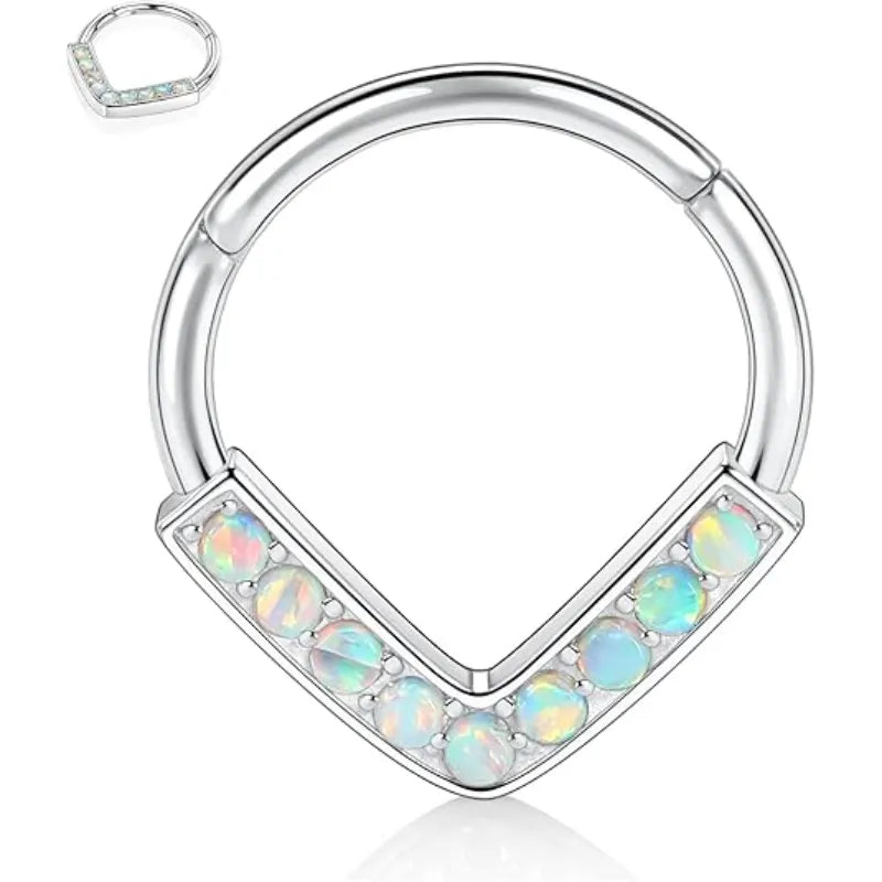 Elegant Gold Septum Ring