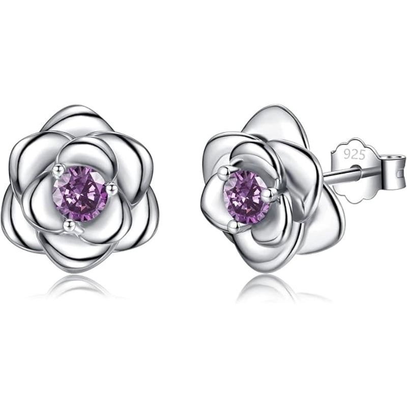 Rose Stud Earrings