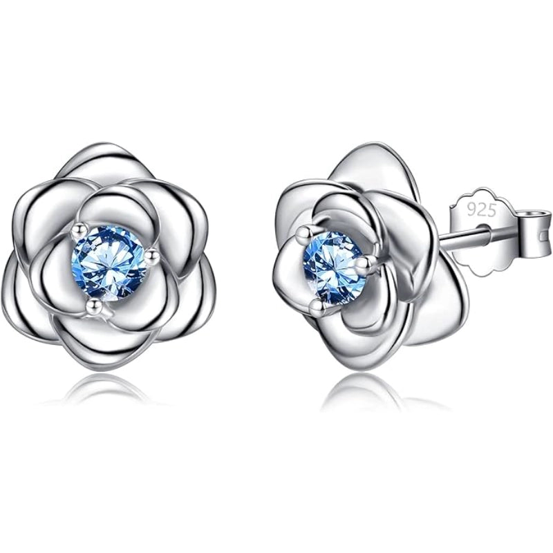 Rose Stud Earrings