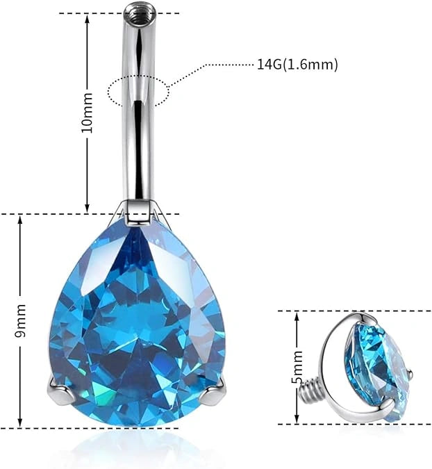 Titanium Belly Ring