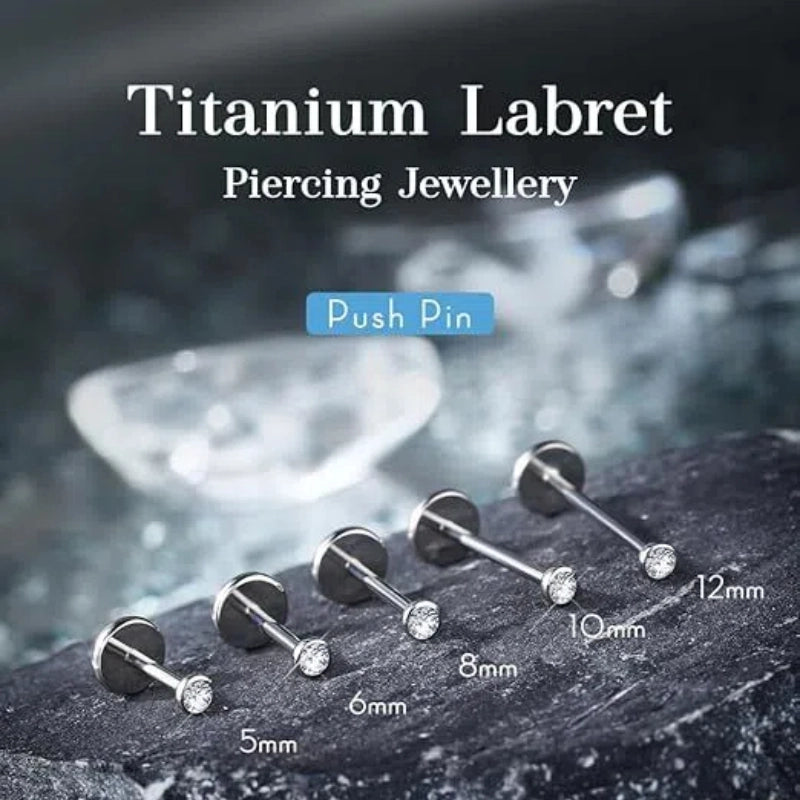 Titanium Labret Stud