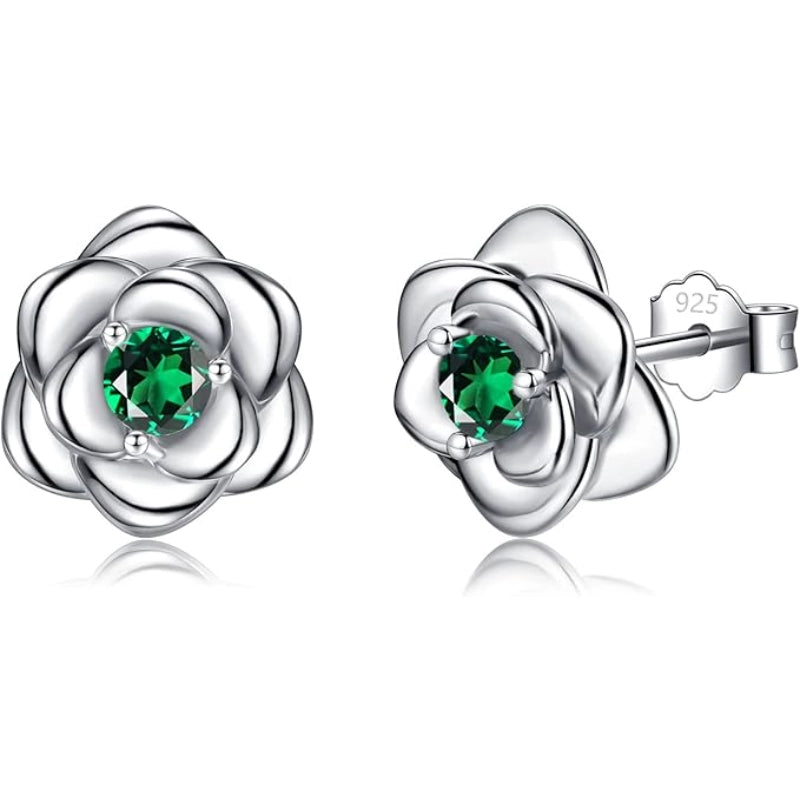 Rose Stud Earrings