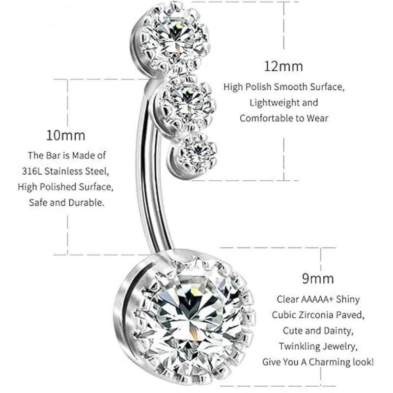 14G Belly Button Ring