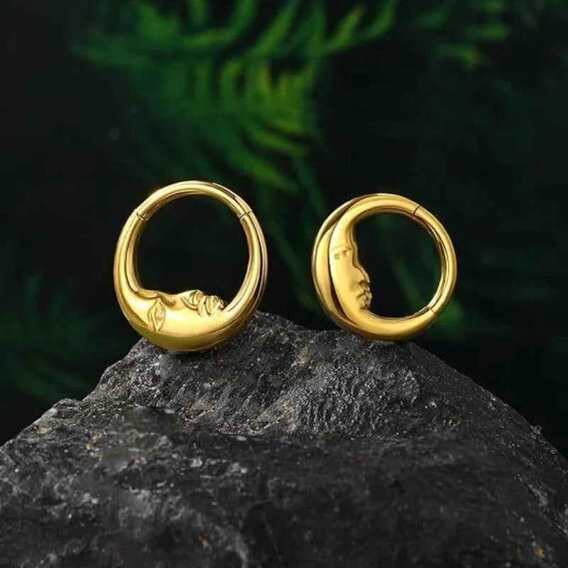 Moon Face Septum Clicker