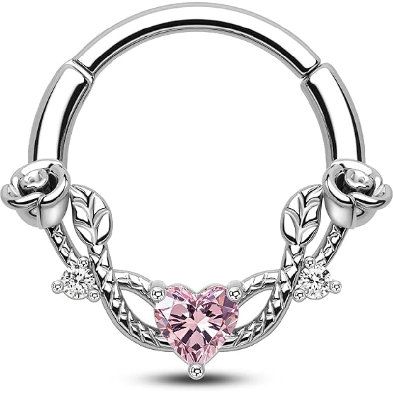 Rose Septum Ring