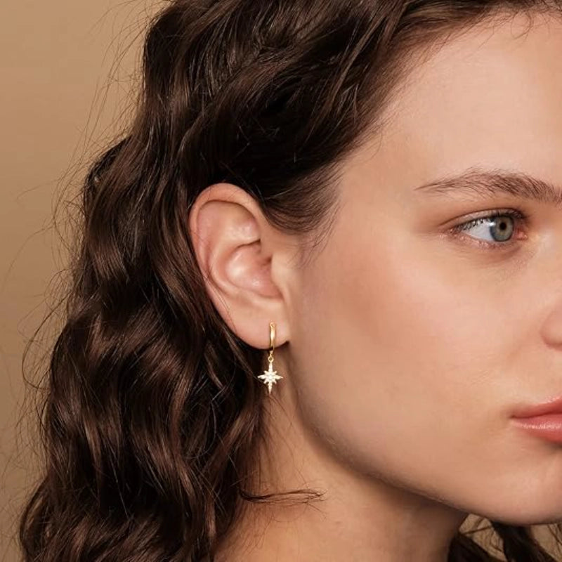Sterling Silver Huggie Earrings
