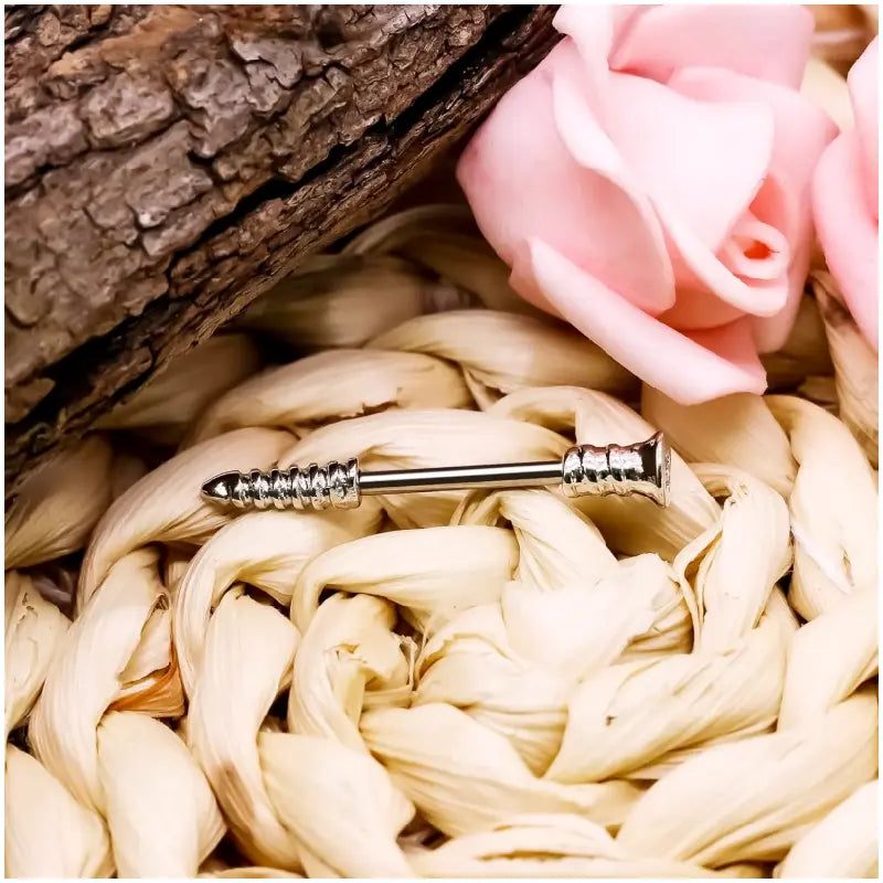 14G 2PS Nipple Rings - Anchor, Cuff, Arrow, Screw