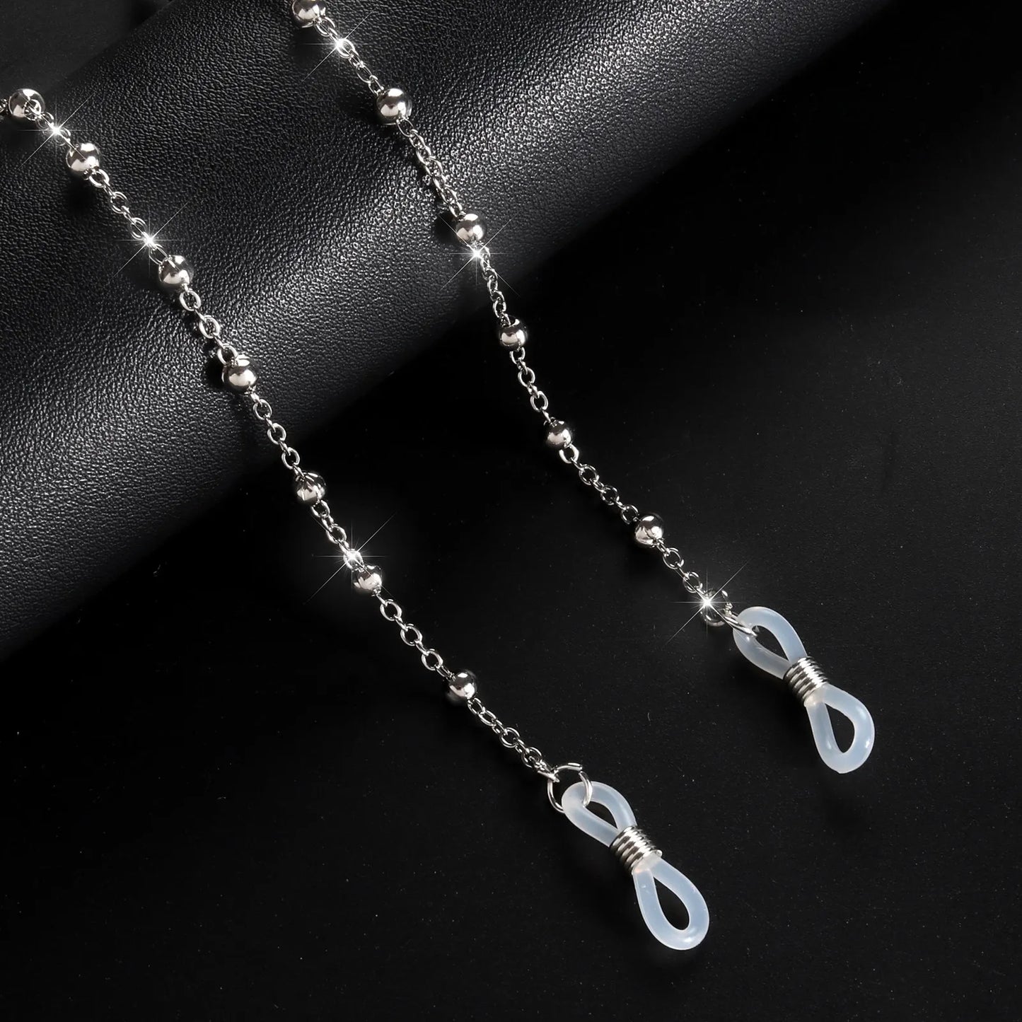 Luxury Rhinestone Nipple Chains with Metal Beads for Women