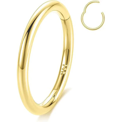 14K Pure Gold Basic Open Ring 1.2 Gold