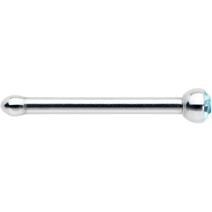 Aqua Glow Micro Nose Stud