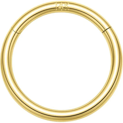 14K Pure Gold Basic Open Ring 1.2 Gold