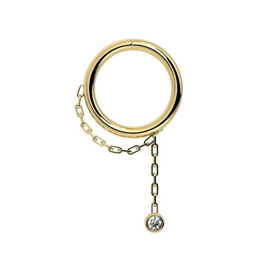 Shanti Dangle Seam Earring
