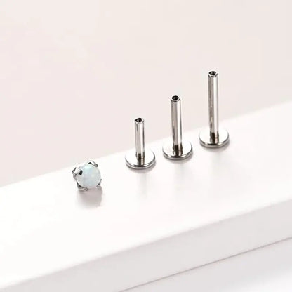 G23/3mm Opal Head+1.2*6/8/10/Base/Silver