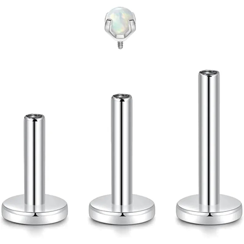 G23/3mm Opal Head+1.2*6/8/10/Base/Silver