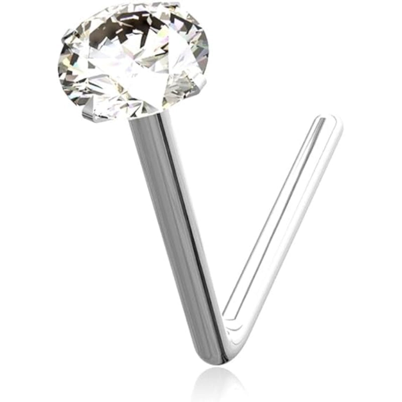 L Bend Nose Stud