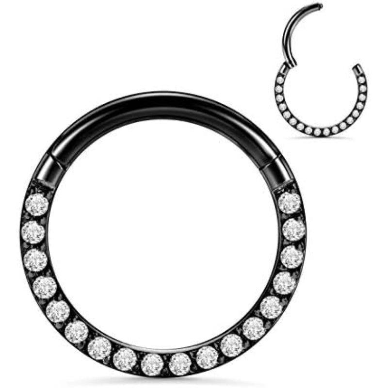 Opal Septum Clicker Ring