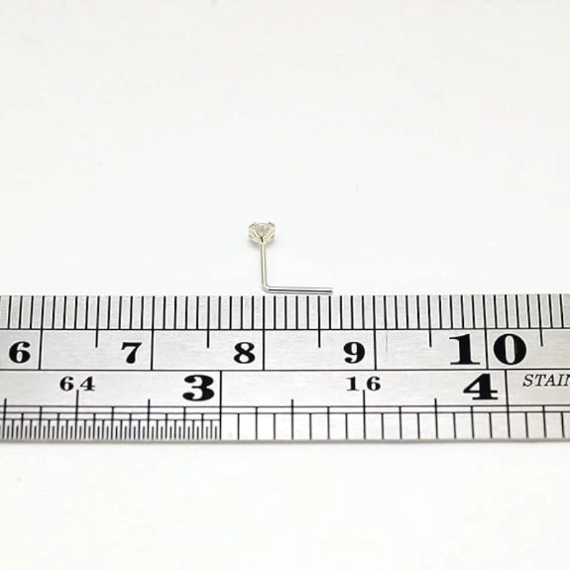 L Bend Nose Stud