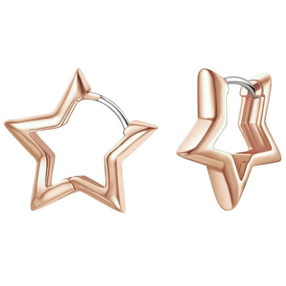 Star Huggie Earrings