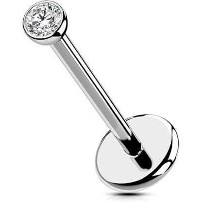 12mm Titanium Labret Stud