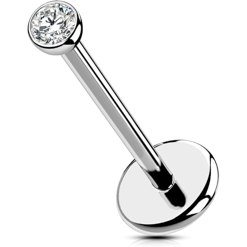 12mm Titanium Labret Stud