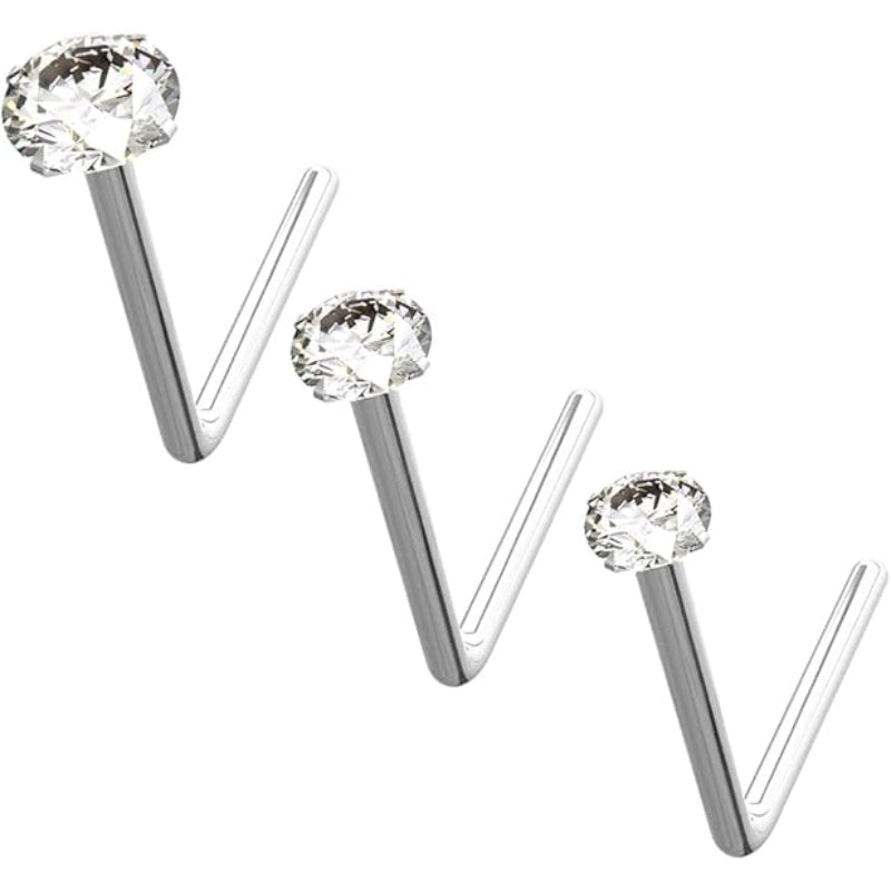 L Bend Nose Stud