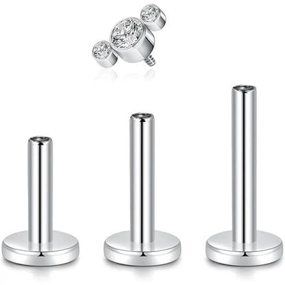 G23/Zircon Head+1.2*6/8/10/Base/Silver