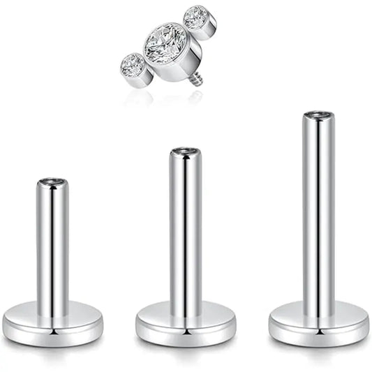 G23/Zircon Head+1.2*6/8/10/Base/Silver