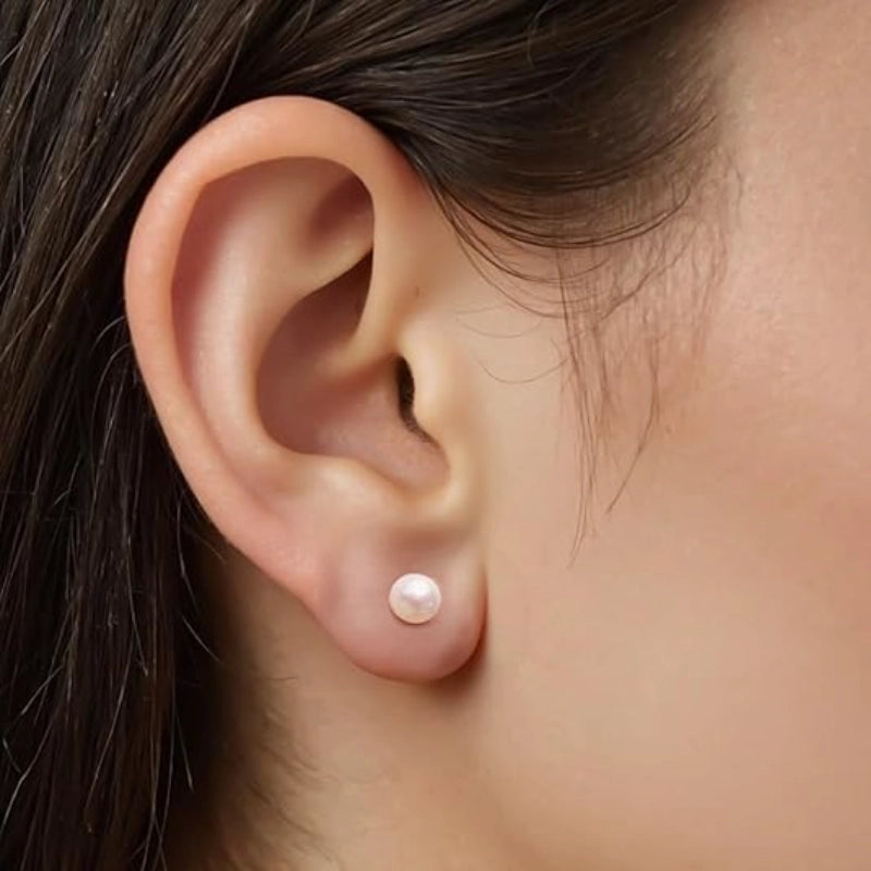 Pearl Stud Earrings