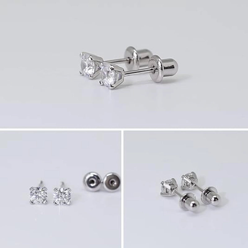 Back Stud Earrings