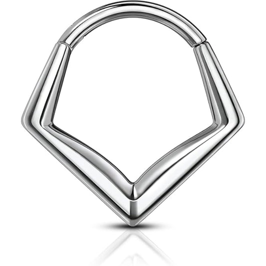 Minimalist Titanium Septum Ring