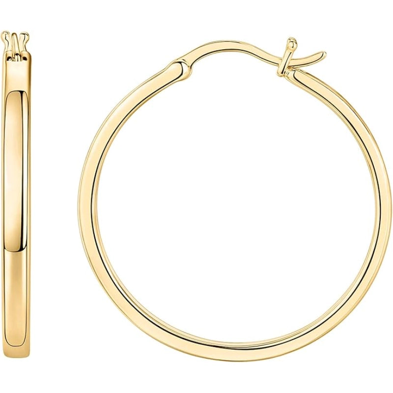 Gold-plated earrings