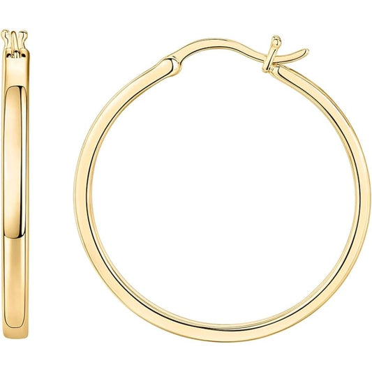 Gold-plated earrings