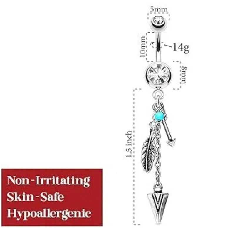 Tribal Feather & Arrow