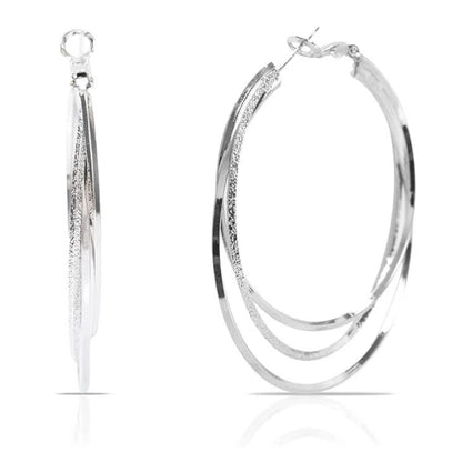 Triple Hoop Earrings