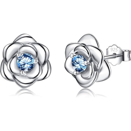 Rose Stud Earrings