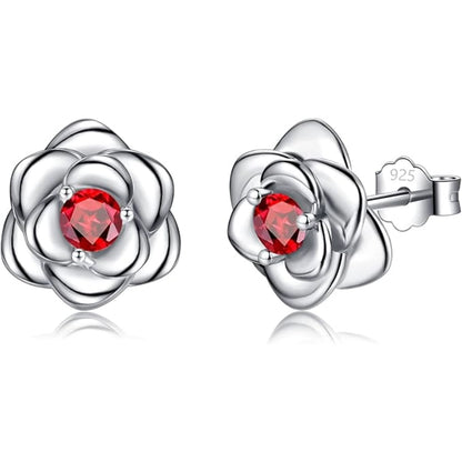 Rose Stud Earrings