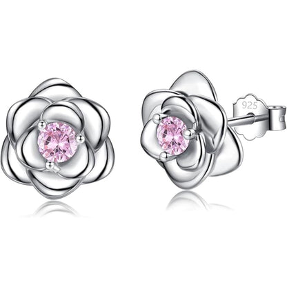 Rose Stud Earrings