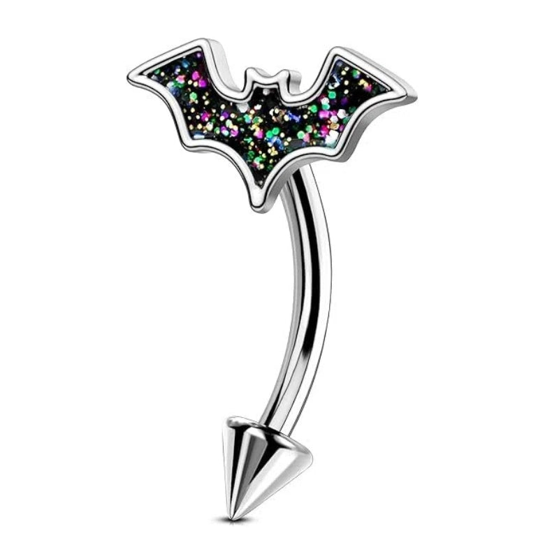 Bat Eyebrow Piercing