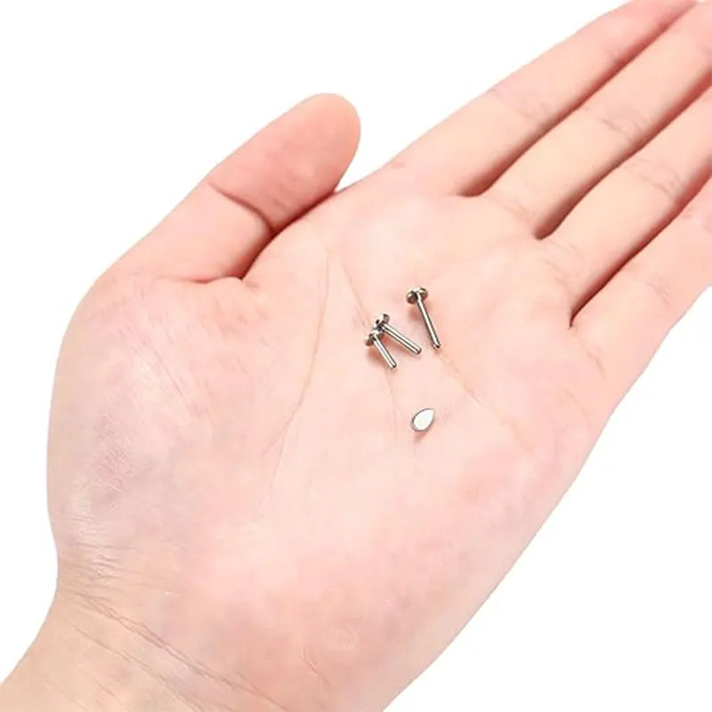 G23 Teardrop Head + 1.2*6/8/10 Base/Silver Color