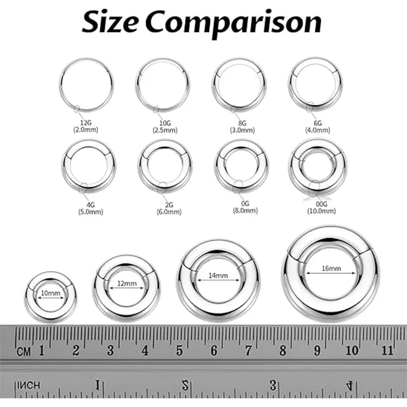 316L Basic Open Ring 8.0*14