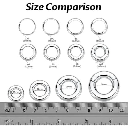 316L Basic Open Ring 8.0*14